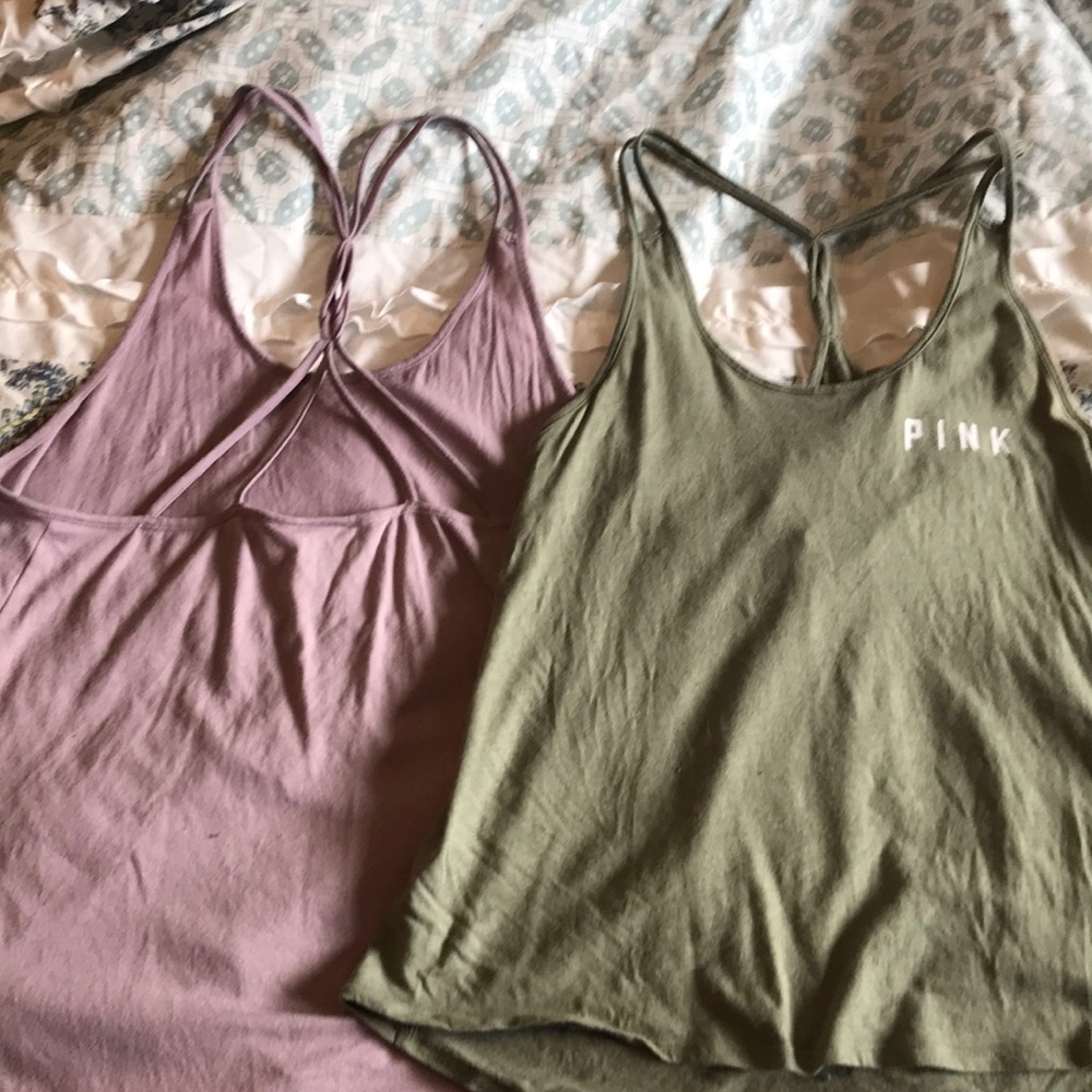 VS PINK tanks - 3 for &25!